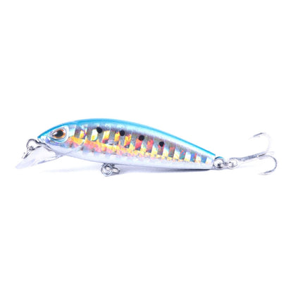 HENGJIA 5.5cm 6.6g Mino Luya Fake Bait Long Casting Sinking Bionic Lure, MI503 (5), MI503 (6), MI503 (1), MI503 (2), MI503 (3), MI503 (4)