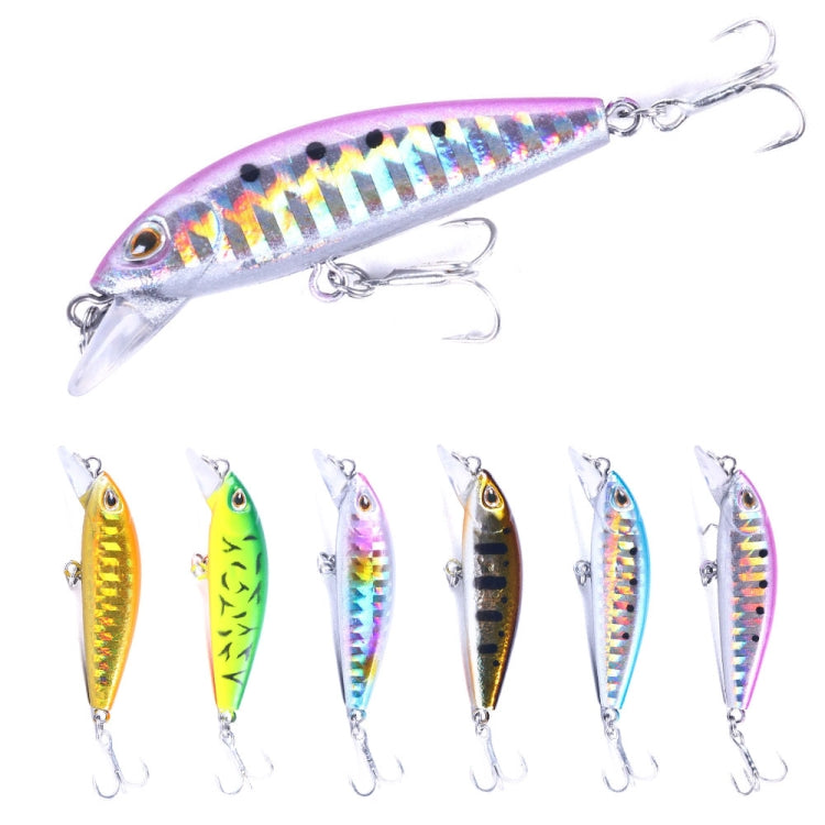 HENGJIA 5.5cm 6.6g Mino Luya Fake Bait Long Casting Sinking Bionic Lure, MI503 (5), MI503 (6), MI503 (1), MI503 (2), MI503 (3), MI503 (4)