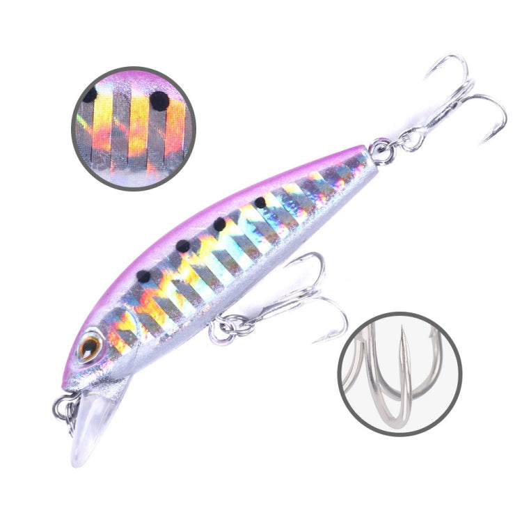 HENGJIA 5.5cm 6.6g Mino Luya Fake Bait Long Casting Sinking Bionic Lure, MI503 (3), MI503 (4), MI503 (5), MI503 (6), MI503 (1), MI503 (2)