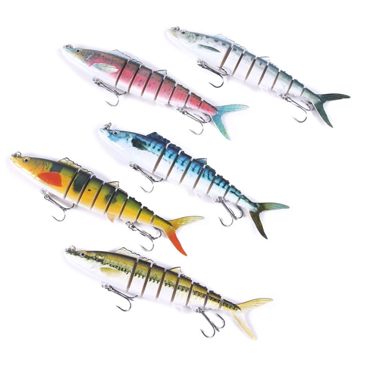 HENGJIA 17.8cm 38g 8 Section Fish Fake Bait, JM036 (5), JM036 (1), JM036 (2), JM036 (3), JM036 (4)