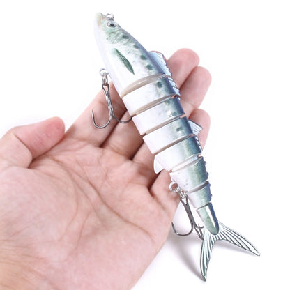 HENGJIA 17.8cm 38g 8 Section Fish Fake Bait, JM036 (3), JM036 (4), JM036 (5), JM036 (1), JM036 (2)