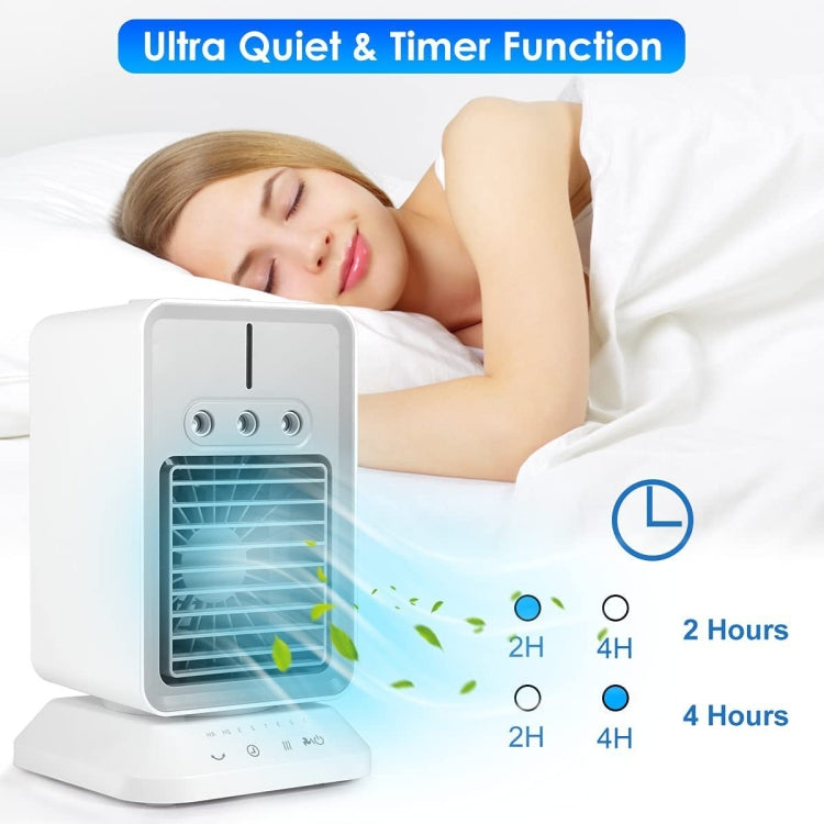 USB Mini Desktop Spray Humidification Cooling Fan Home Air Conditioner Fan Cooler