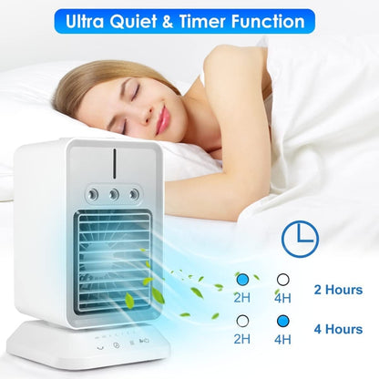 USB Mini Desktop Spray Humidification Cooling Fan Home Air Conditioner Fan Cooler