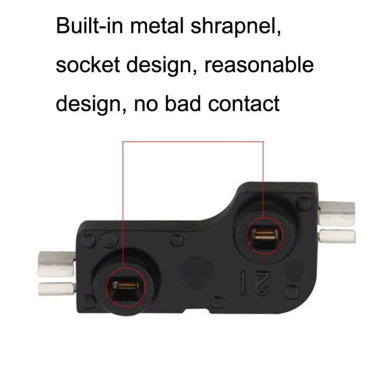 100pcs Mechanical Keyboard Shaft Body Hot Swap Base Modified Shaft Seat Connector