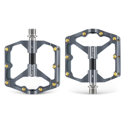 WEST BIKING 3 Bearings Ultralight Carbon Fiber Bushing Mountain Bike Pedal