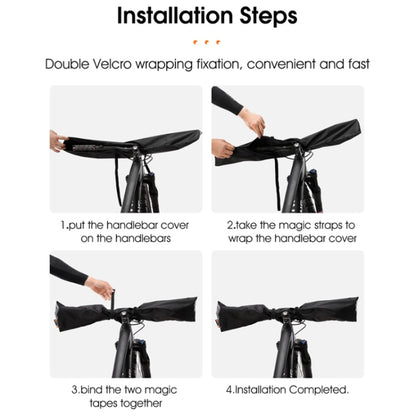 WEST BIKING Bicycle Handlebar Rain & Dust Protection Cover