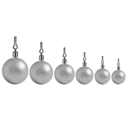 Fishing Lead Pendant Sea Fishing Lua Spherical Spinning Biting Lead Fishing Gear, HENGJIA 20pcs/bag 3.5g, HENGJIA 15pcs/bag 5g, HENGJIA 15pcs/bag 7g, HENGJIA 10pcs/bag 10g, HENGJIA 10pcs/bag 14g, HENGJIA 5pcs/bag 20g