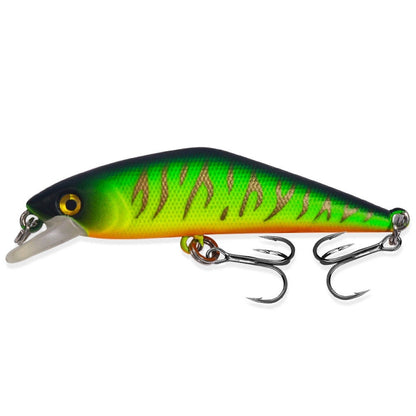 HENGJIA 5.7cm 3.4g Microbe Road Lures Slow Sinking Minnow Fake Bait, 1, 2, 3, 4, 5, 6, 7, 8, 9, 10, 10 Colors Bagged, 10 Colors Boxed