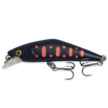 HENGJIA 5.7cm 3.4g Microbe Road Lures Slow Sinking Minnow Fake Bait, 1, 2, 3, 4, 5, 6, 7, 8, 9, 10, 10 Colors Bagged, 10 Colors Boxed
