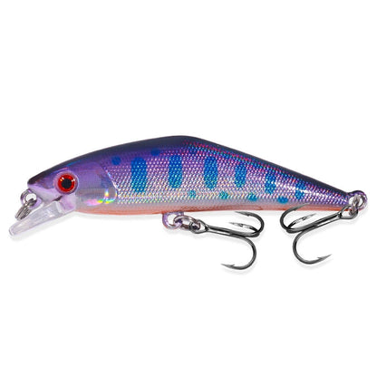 HENGJIA 5.7cm 3.4g Microbe Road Lures Slow Sinking Minnow Fake Bait, 1, 2, 3, 4, 5, 6, 7, 8, 9, 10, 10 Colors Bagged, 10 Colors Boxed