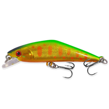 HENGJIA 5.7cm 3.4g Microbe Road Lures Slow Sinking Minnow Fake Bait, 1, 2, 3, 4, 5, 6, 7, 8, 9, 10, 10 Colors Bagged, 10 Colors Boxed