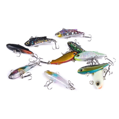HENGJIA 4cm 4g Submerged Trembler Swimming VIB Luya Fish Bait Microbe Warbler Fake Bait