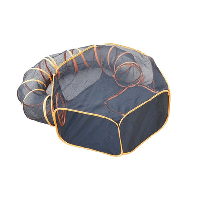 Cat Nest  HexagonTunnel + U-shaped Tunnel Combination Set Folding Pet House, HexagonTunnel + U-shaped