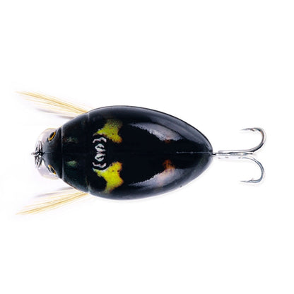 HENGJIA Insect Floating Water Bionic Bait Beetle Water Surface Bass Tap Fake Bait, 1, 2, 3, 4, 5, 6, 7, 8, 8 Colors Bagged, 8 Colors Boxed