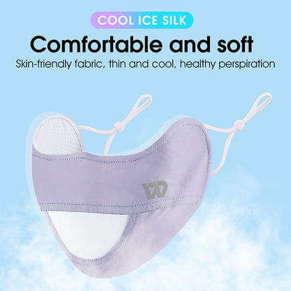 WEST BIKING Riding Ice Silk Sun Protection Breathable Outdoor Eye Corner Protection Facial Mask