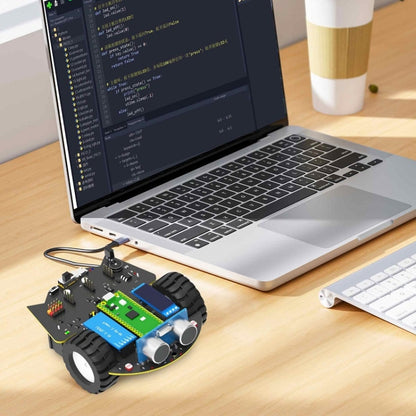 Yahboom Python Programming Smart Car Development Board Kit For Raspberry Pi Pico, Pico Robot