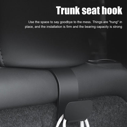 For Tesla Model Y 1pair Rear Trunk Hook Bag Umbrella Hanger, 1pair