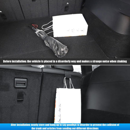 For Tesla Model Y 1pair Rear Trunk Hook Bag Umbrella Hanger, 1pair