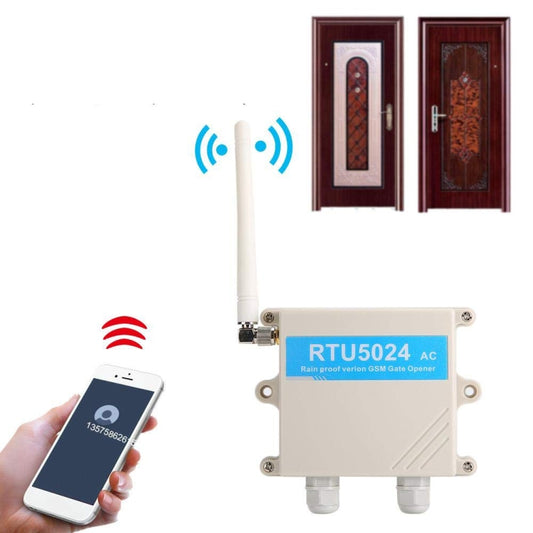 RTU5024 AC100-240V Waterproof Box Version Garage Opener GSM Module, RTU5024 2G Waterproof Box Version