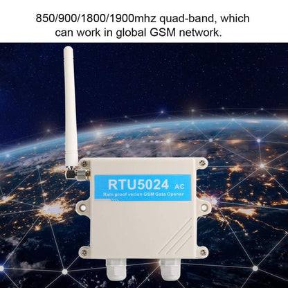 RTU5024 AC100-240V Waterproof Box Version Garage Opener GSM Module, RTU5024 2G Waterproof Box Version
