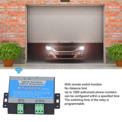 RTU5024 V2019 2G GSM Gate Opener Battery Inside for Power Failure Alert, RTU5024 V2019 2G