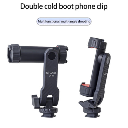 Cimapro Swivel Cold Boot Camera Phone Mount Bracket External Tripod