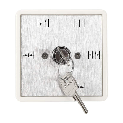 5 Position Key Switch Automatic Door Access Control, KS-FIVE