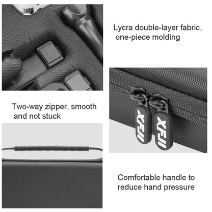 For Insta360 GO 3  XFJI Storage Bag Portable Travel Bag Complete Carrying Case, For Insta360 GO 3