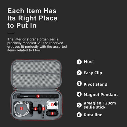 For Insta360 GO 3 / GO 3S AMagisn Accessory Storage Bag Portable Medium Clutch, For Insta360 GO 3