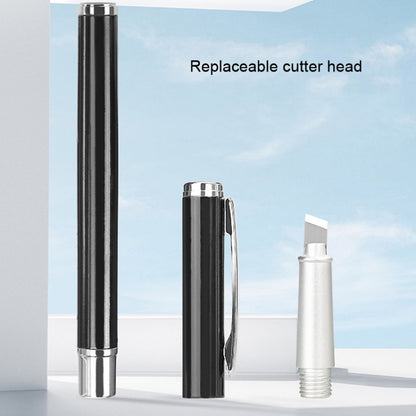 Pen Type Fiber Optic Cutter Tungsten Steel Cutting Knife Bare Fiber Cutting Cutting Knife, Beveled Blade