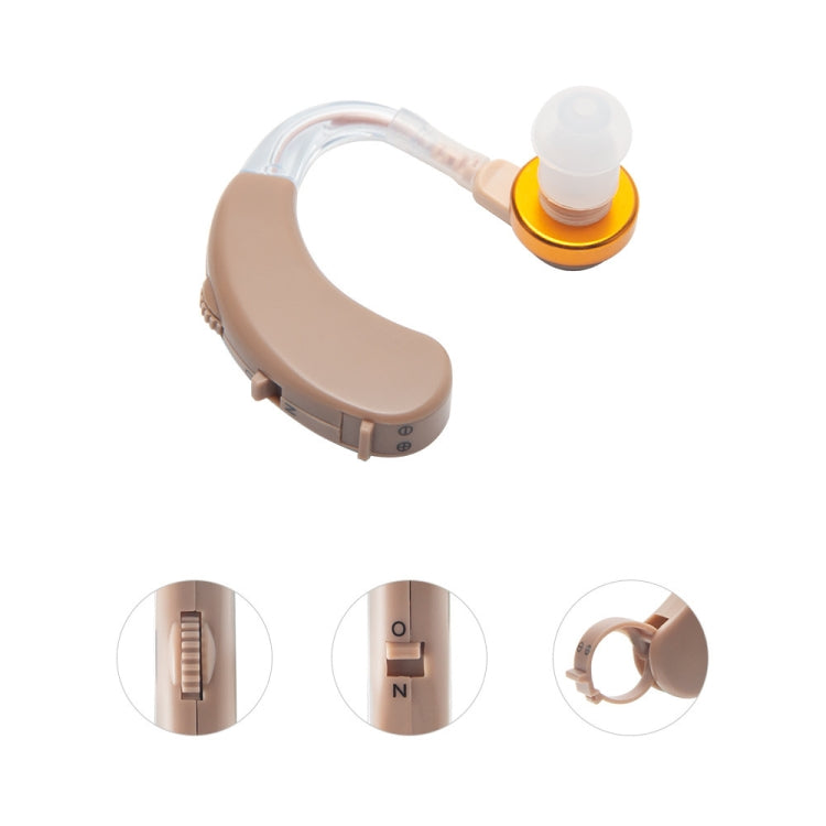 F-138 DC 1.5V Earhook Hearing Aid Sound Amplifier, F-138