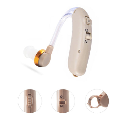 F-138D DC 1.5V  Earhook Hearing Aid Sound Amplifier, F-138D