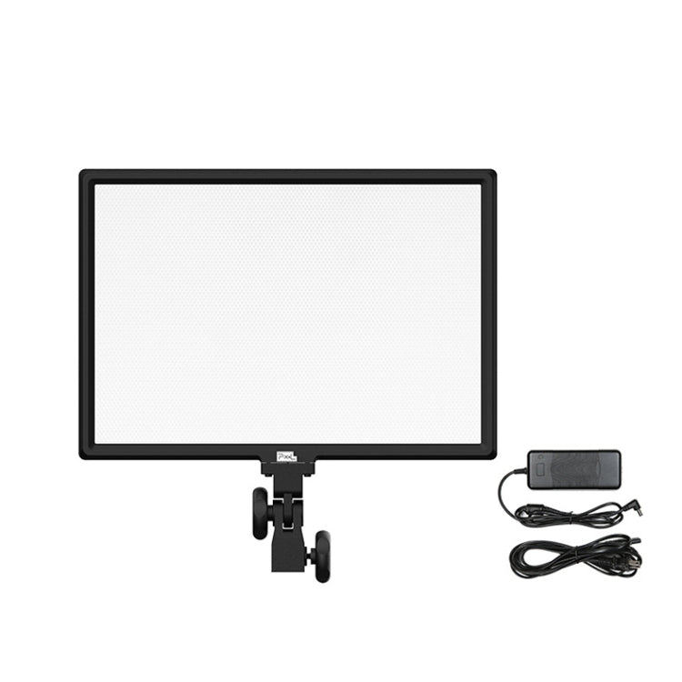 Pixel P50 Dual Color Temperature Flat Panel Fill Light 45W Soft Outdoor Shooting Fill Light For Straight Photography, Lamp+US Plug Adapter, Lamp+EU Plug Adapter, Lamp+UK Plug Adapter, Lamp+AU Plug Adapter