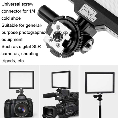 Pixel P50 Dual Color Temperature Flat Panel Fill Light 45W Soft Outdoor Shooting Fill Light For Straight Photography, Lamp+US Plug Adapter, Lamp+EU Plug Adapter, Lamp+UK Plug Adapter, Lamp+AU Plug Adapter