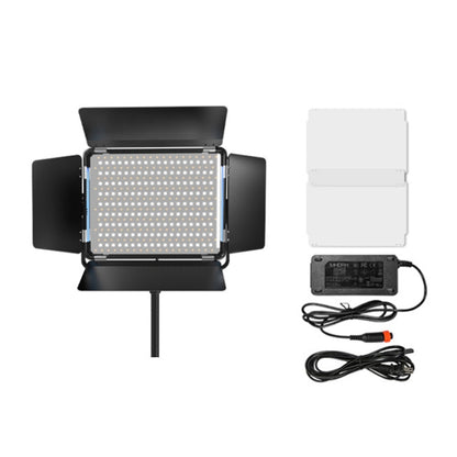 Pixel P80 60W 2600-10000K 542 LEDs Photography Fill Light Support Mobile APP Remote Control, A Set+US Plug Adapter, A Set+EU Plug Adapter, A Set+UK Plug Adapter, A Set+AU Plug Adapter