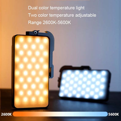 Pixel G3 Flat Panel RGB Fill Light Handheld Photography Camera Dimmable Desktop Mini Pocket Lamp