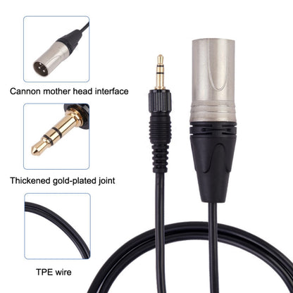 For Sony D11 / D21 / P03B Wireless Bee Microphone Pocket Camera Connection Cable, Length:, ZS0214