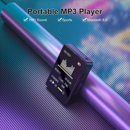 MP3 Music Player Bluetooth 5.0 Ebook Recorder MP4 Walkman, 8GB, 16GB, 32GB