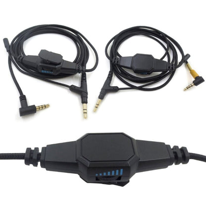 For Boom Microphone V-MODA Computer Gaming Headphone Cable, ZS0198 Gold Plug
