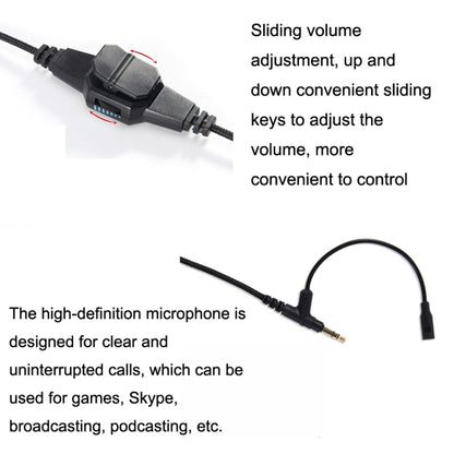 For Boom Microphone V-MODA Computer Gaming Headphone Cable, ZS0198 Gold Plug