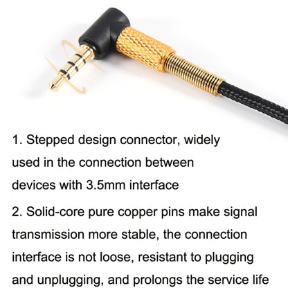 For Boom Microphone V-MODA Computer Gaming Headphone Cable, ZS0198 Gold Plug