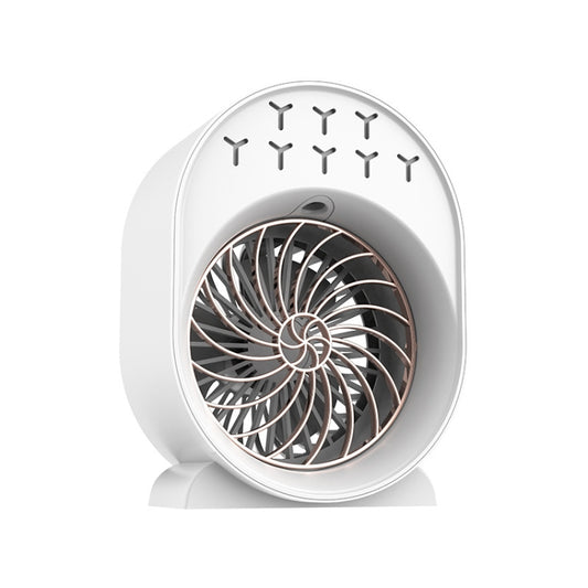 USB Spray Humidification Air Conditioning Fan Small Portable Desktop Air Cooler, Plug-in (White), Plug-in (Green), Charging (White), Charging (Green)