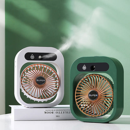 USB Charging Humidification Air Conditioner Fan Nano Spray Desktop Portable Cooling Fan