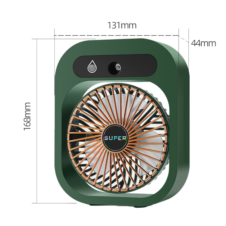 USB Charging Humidification Air Conditioner Fan Nano Spray Desktop Portable Cooling Fan