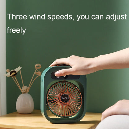USB Charging Humidification Air Conditioner Fan Nano Spray Desktop Portable Cooling Fan