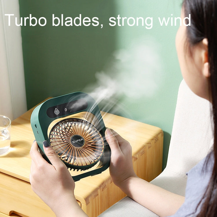 USB Charging Humidification Air Conditioner Fan Nano Spray Desktop Portable Cooling Fan