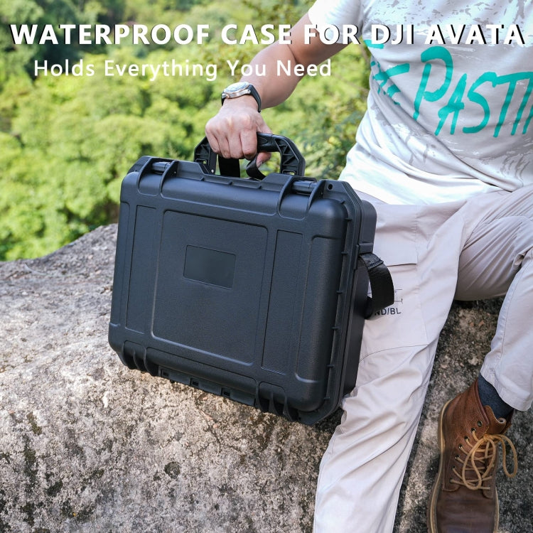 For DJI  Avata Storage Bag Portable Protective Case, 3929 Black, Compatible FPV Controller 2 Black