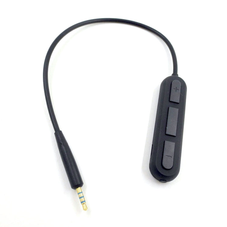 For BOSE QC25 / OE2 / QC35 / AKG / Y50 / Y40 Headphones Bluetooth Cable, ZS0012 Black