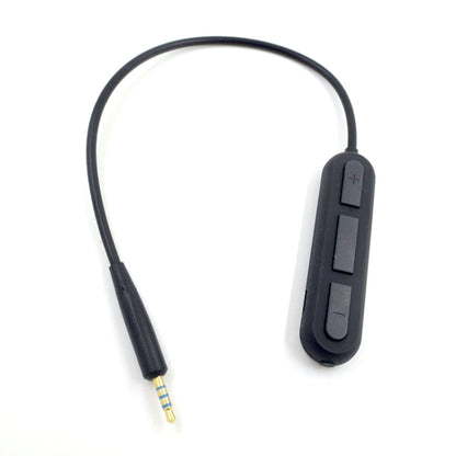 For BOSE QC25 / OE2 / QC35 / AKG / Y50 / Y40 Headphones Bluetooth Cable, ZS0012 Black