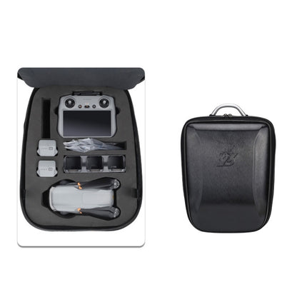 For DJI AIR 3 Hard Shell Storage Bag Portable Protective Backpack, 081 (Black), 081  (Blue), 081 (Red)
